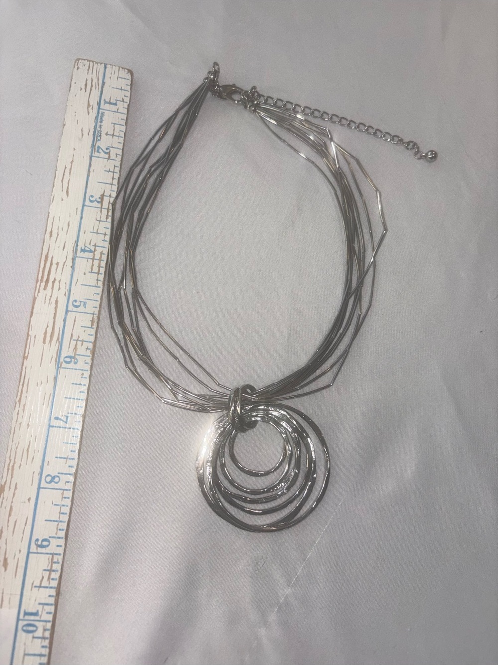 Chico’s silver tone necklace